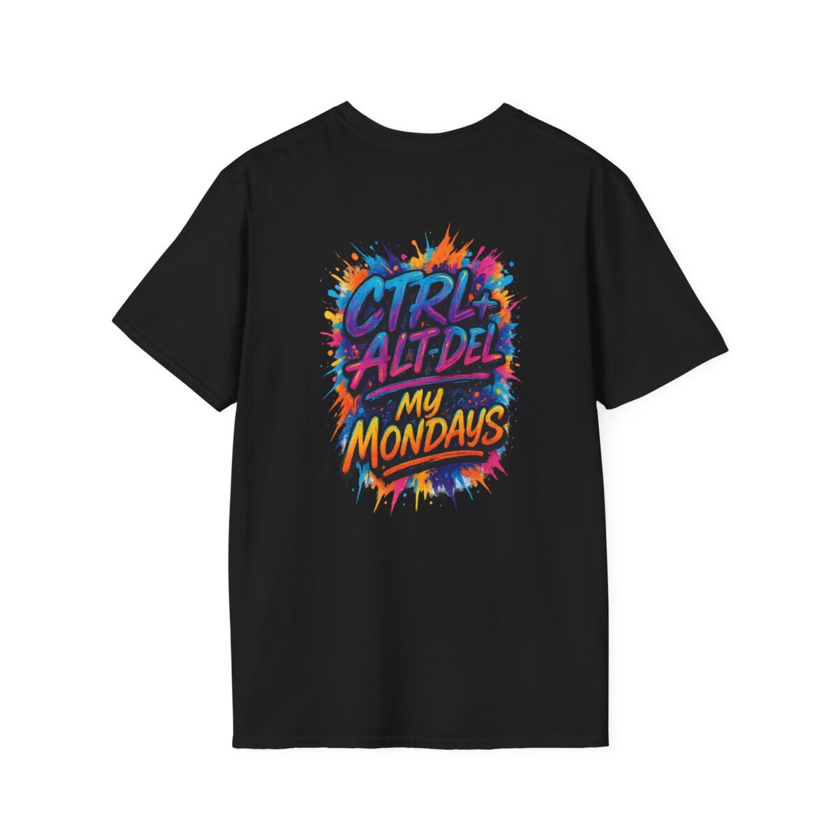 'Ctrl+Alt+Del My Mondays' T-Shirt | Funny Tech Humor Tee | Geek Office Life Shirt | Computer Programmer Work Week Gift - Image 10