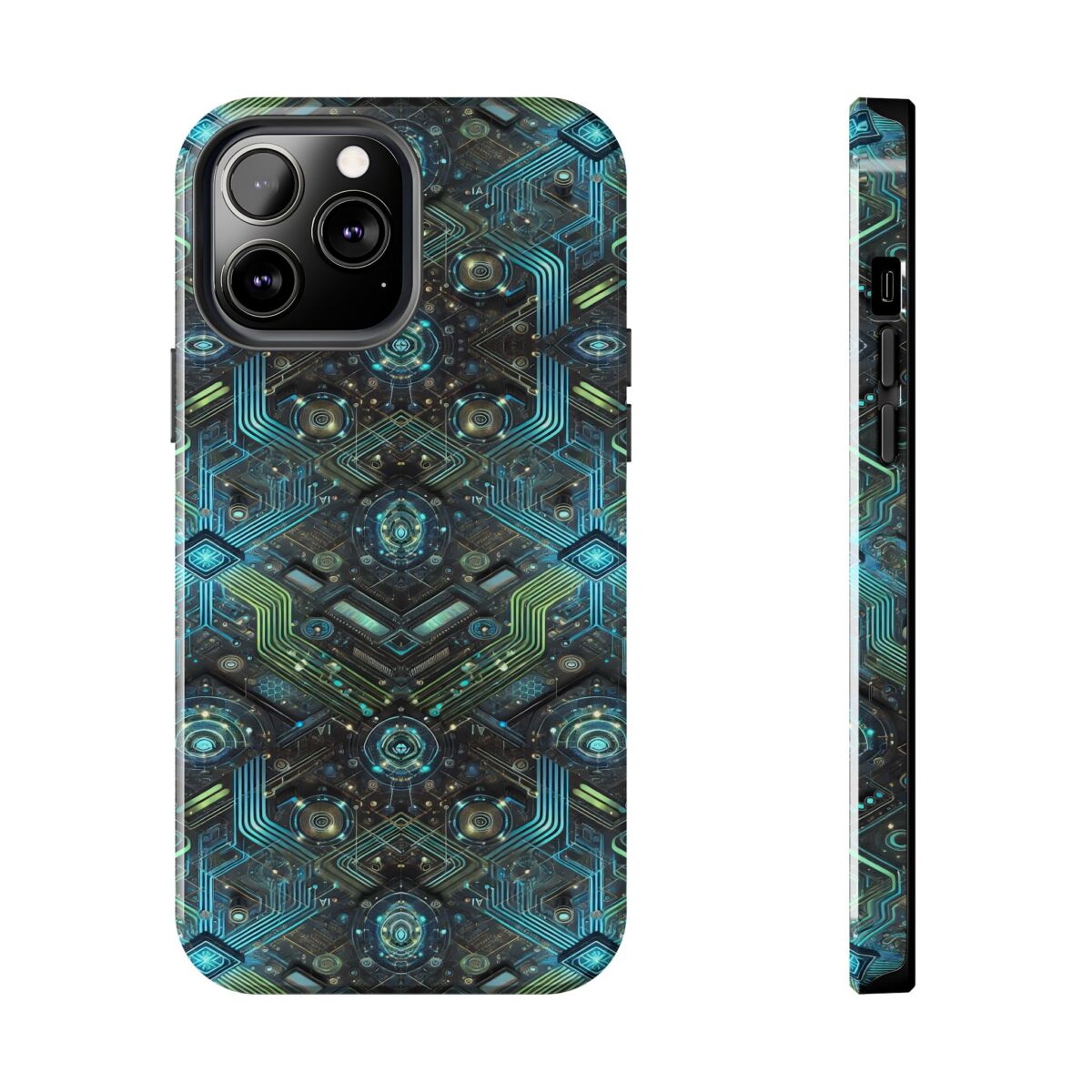 Futuristic Tough Phone Cases, iPhone, Galaxy, Google, Protective Cases for Tech Lovers - Image 2