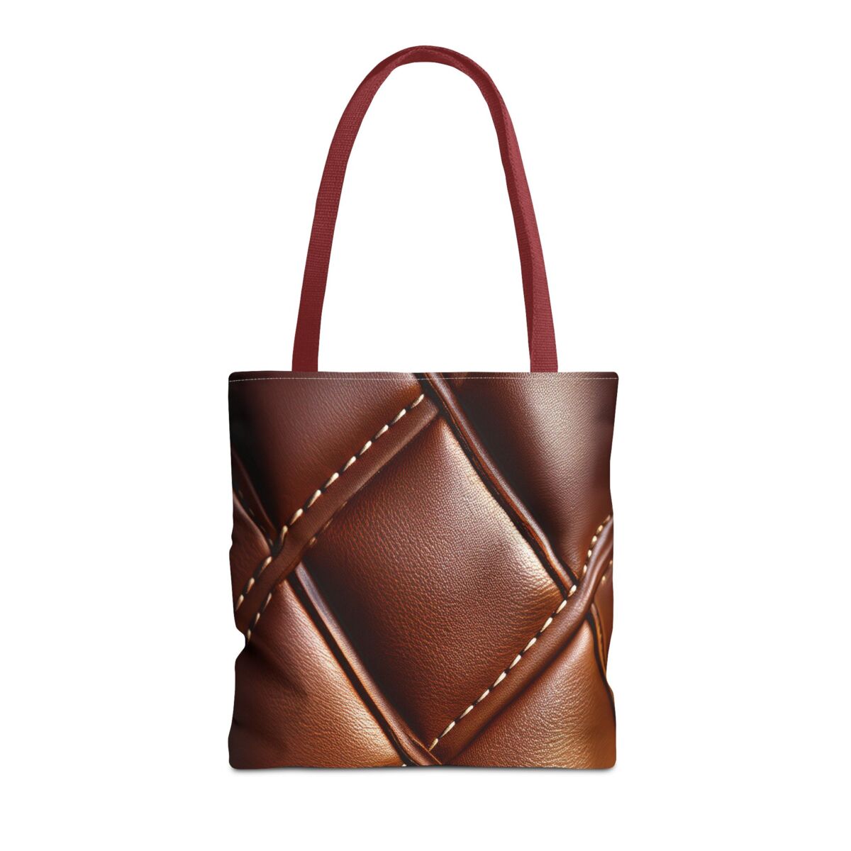 Realistic Faux Leather Tote Bag - 02 - Image 11