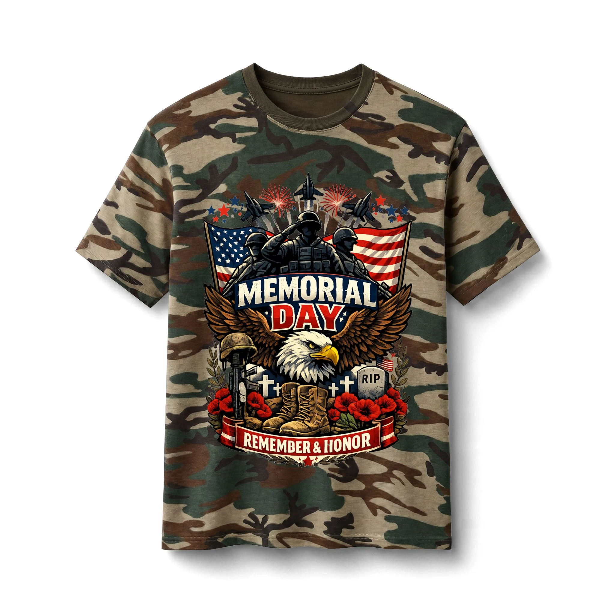 Memorial Day - Front Print - Image 2