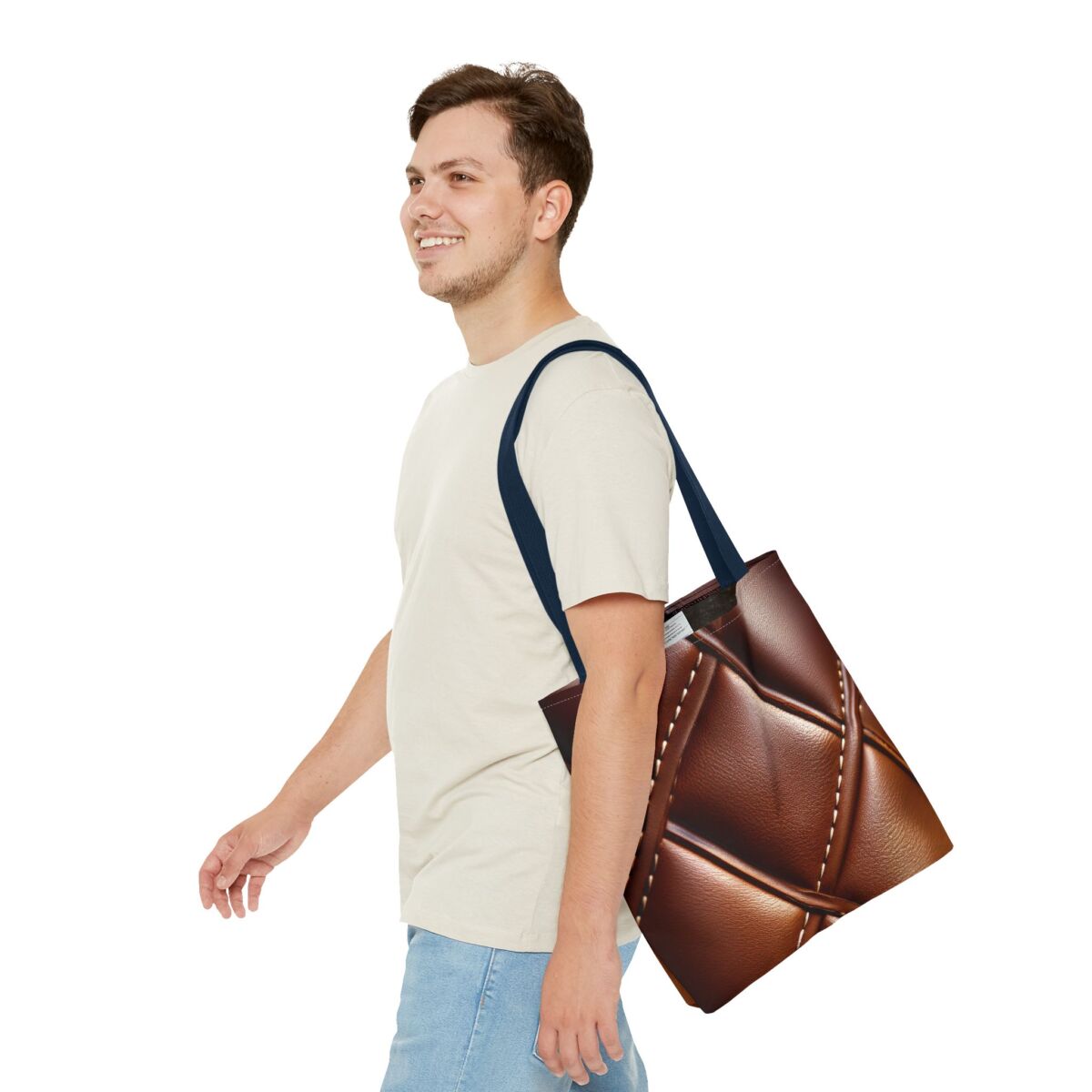 Realistic Faux Leather Tote Bag - 02 - Image 37