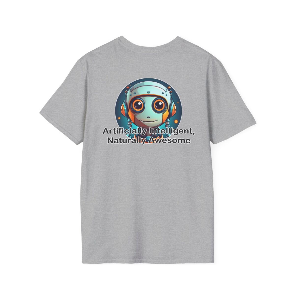 Artificially Intelligent Naturally Awesome T-Shirt | Funny AI Geek Tee | Tech Humor Shirt | Gift for Coders, Nerds & Science Fans - Image 10