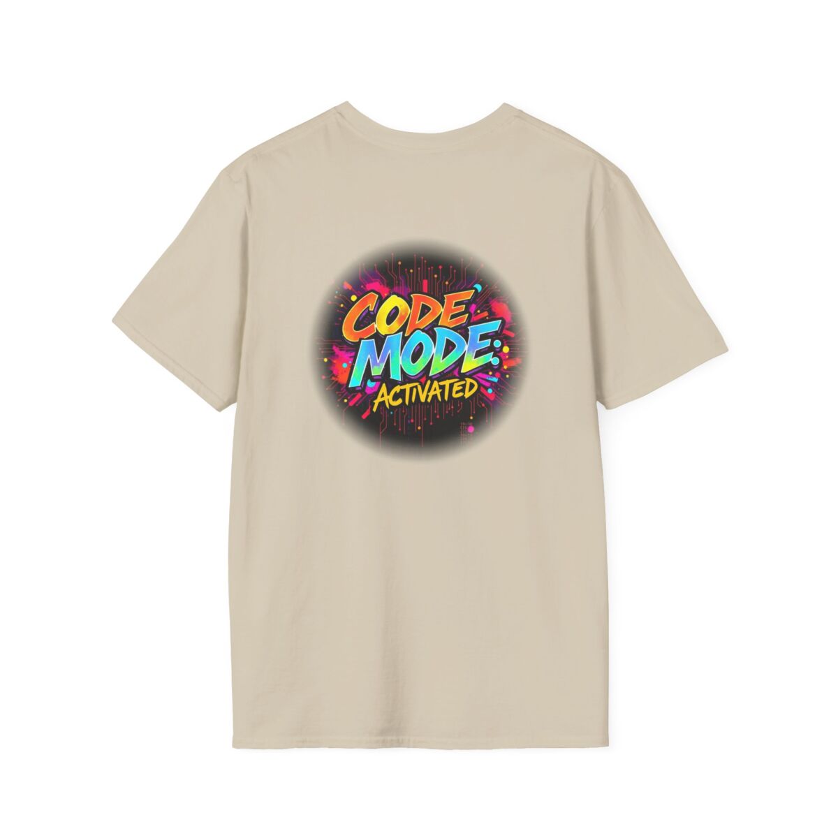 'Code Mode Activated T-Shirt' | Funny Programmer Tee | Geeky Coder Gift for Men & Women | Unisex Softstyle T-Shirt - Image 10
