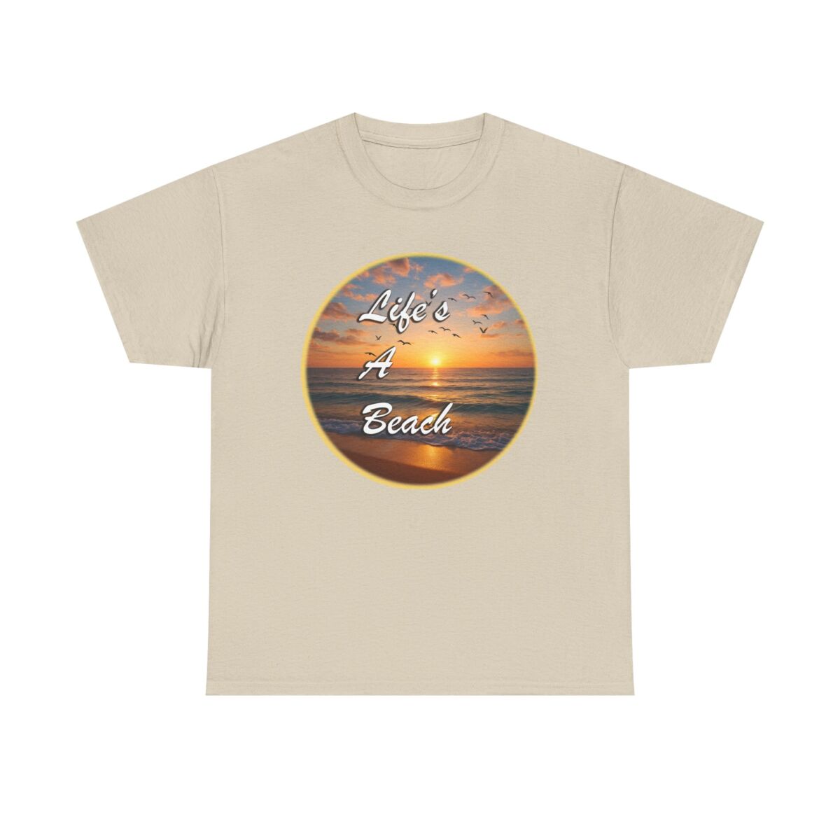 Sunset Vibe Tee, Life's a Beach Unisex T-Shirt, Summer Wear, Beach Lover Gift, Casual Wear, Vacation Top - Image 9