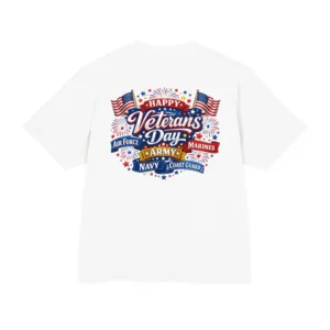 Veterans Day Celebrate - Print On Back