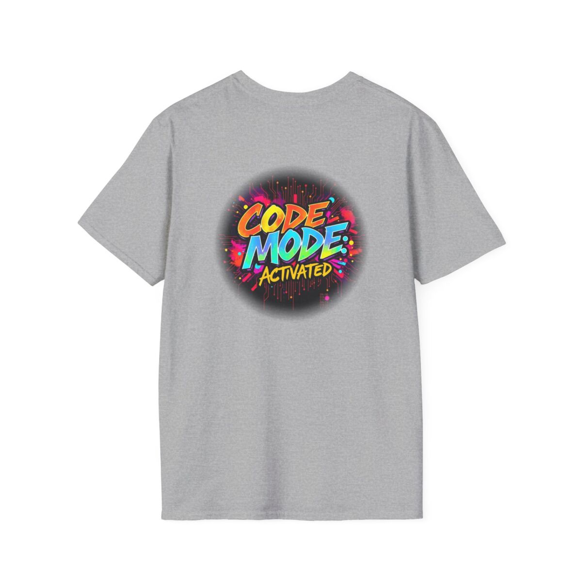 'Code Mode Activated T-Shirt' | Funny Programmer Tee | Geeky Coder Gift for Men & Women | Unisex Softstyle T-Shirt - Image 14