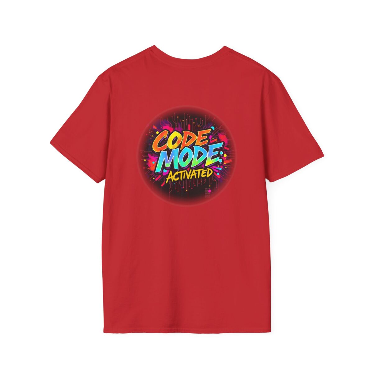 'Code Mode Activated T-Shirt' | Funny Programmer Tee | Geeky Coder Gift for Men & Women | Unisex Softstyle T-Shirt - Image 50
