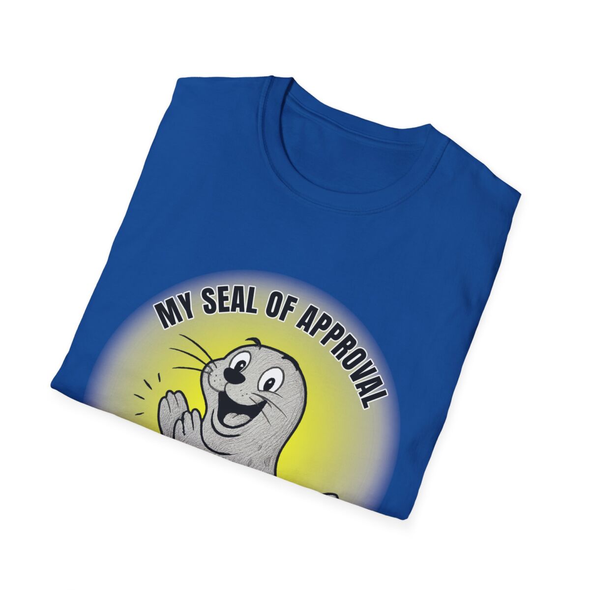 Funny Seal of Approval T-Shirt, Unisex Softstyle Tee, Gift for Animal Lovers, Cute Seal Shirt, Casual Wear T-Shirt - Image 36
